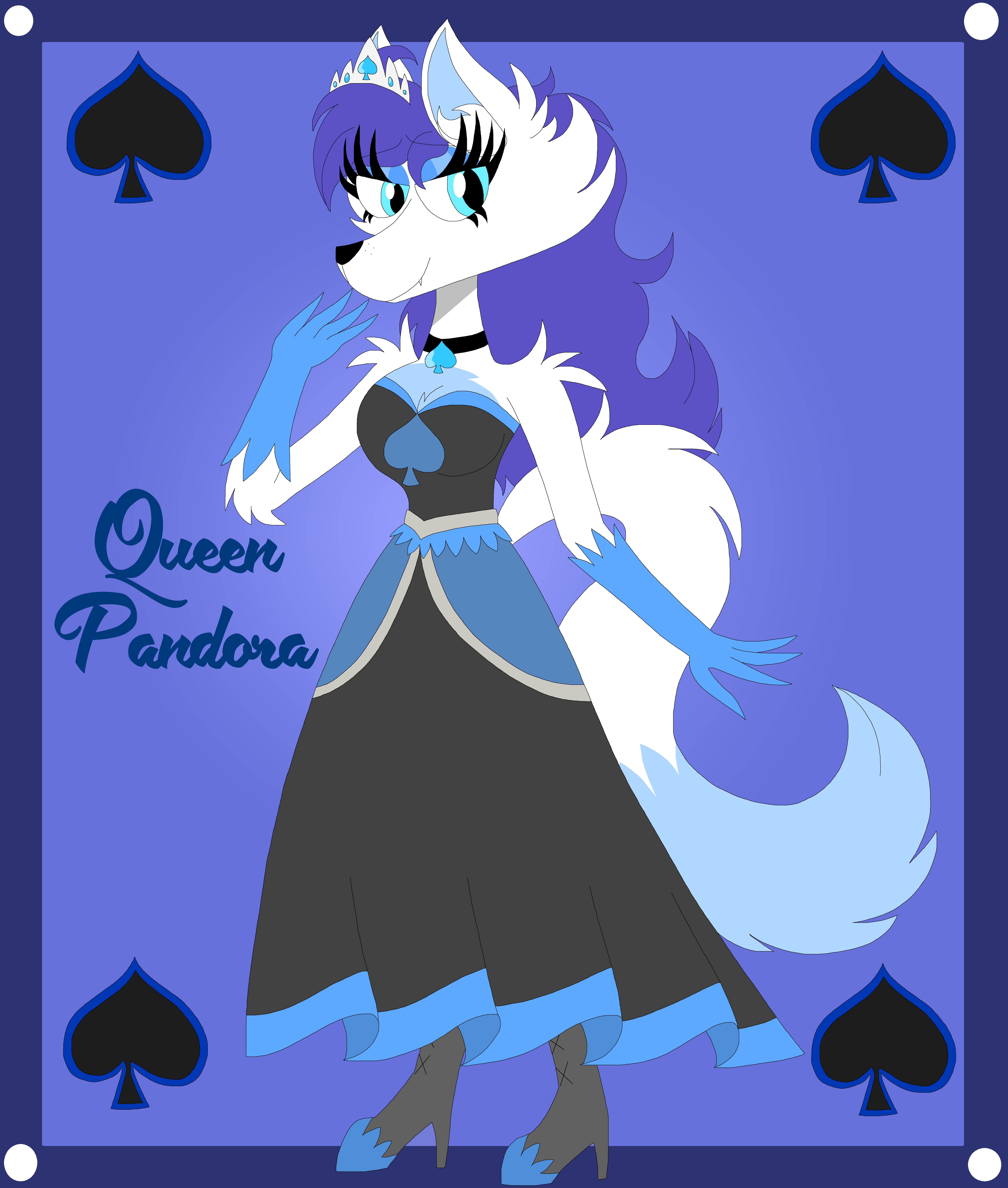Deltarune The Beautiful Queen of Spades by StellaEX on DeviantArt