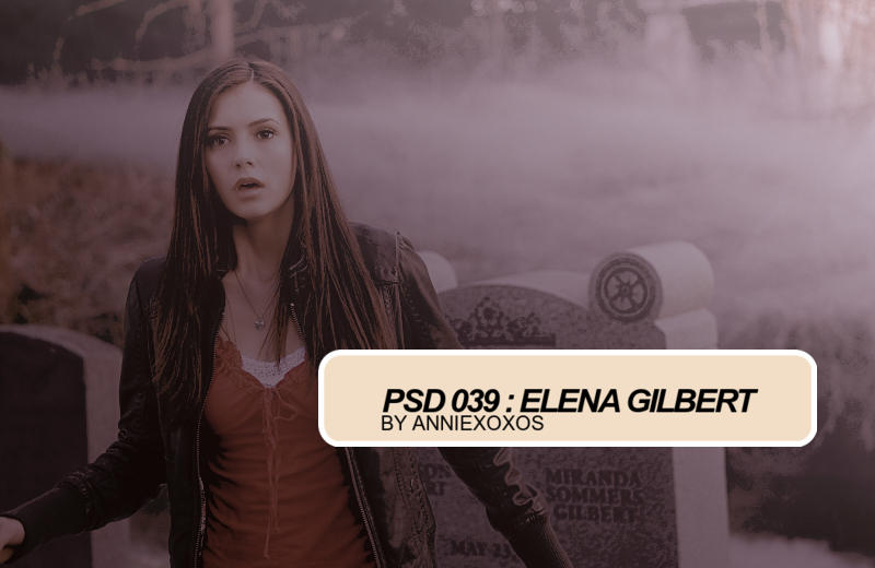 PSD 039 - elena gilbert by anniexoxos on DeviantArt