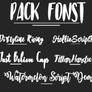 pack fonts