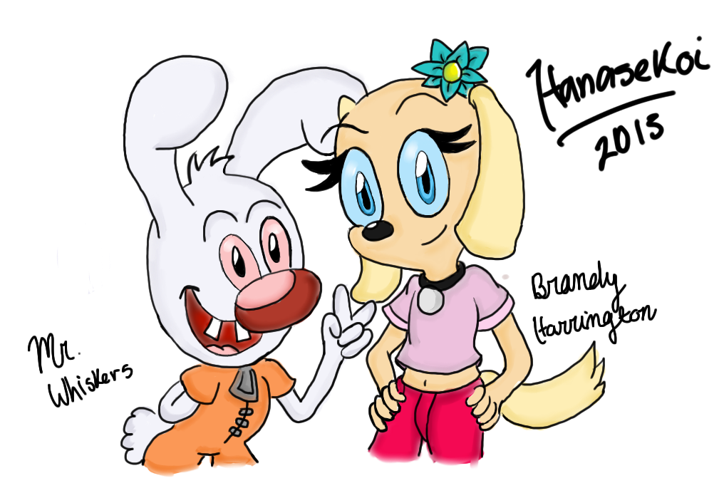 Brandy and Mr. Whiskers by Hanasekoi on DeviantArt