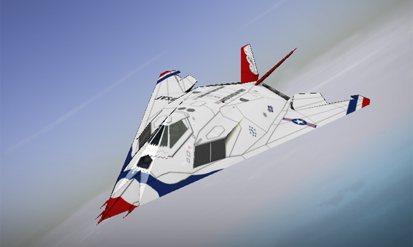 F-117A Thunderbirds Vector Thrust skin