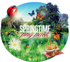 Spring png pack