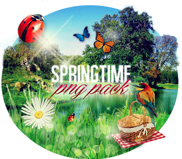 Spring png pack