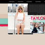 Taylor Swift almost minimalist PSD