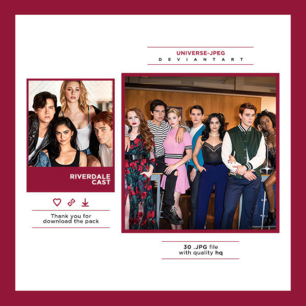 Photopack 1703 Riverdale Cast By Waves Jpg On Deviantart