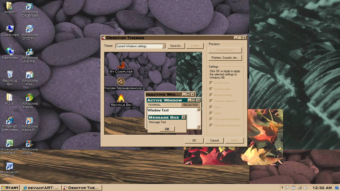 Windows 98 Plus For Windows 7 by AnsonSterling