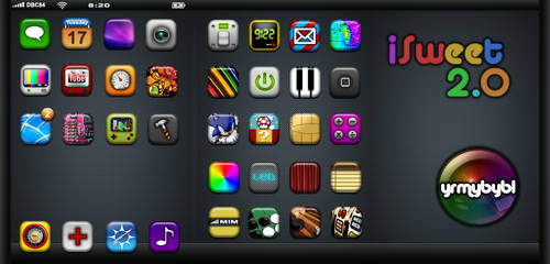 iSweet2: iPhone Theme