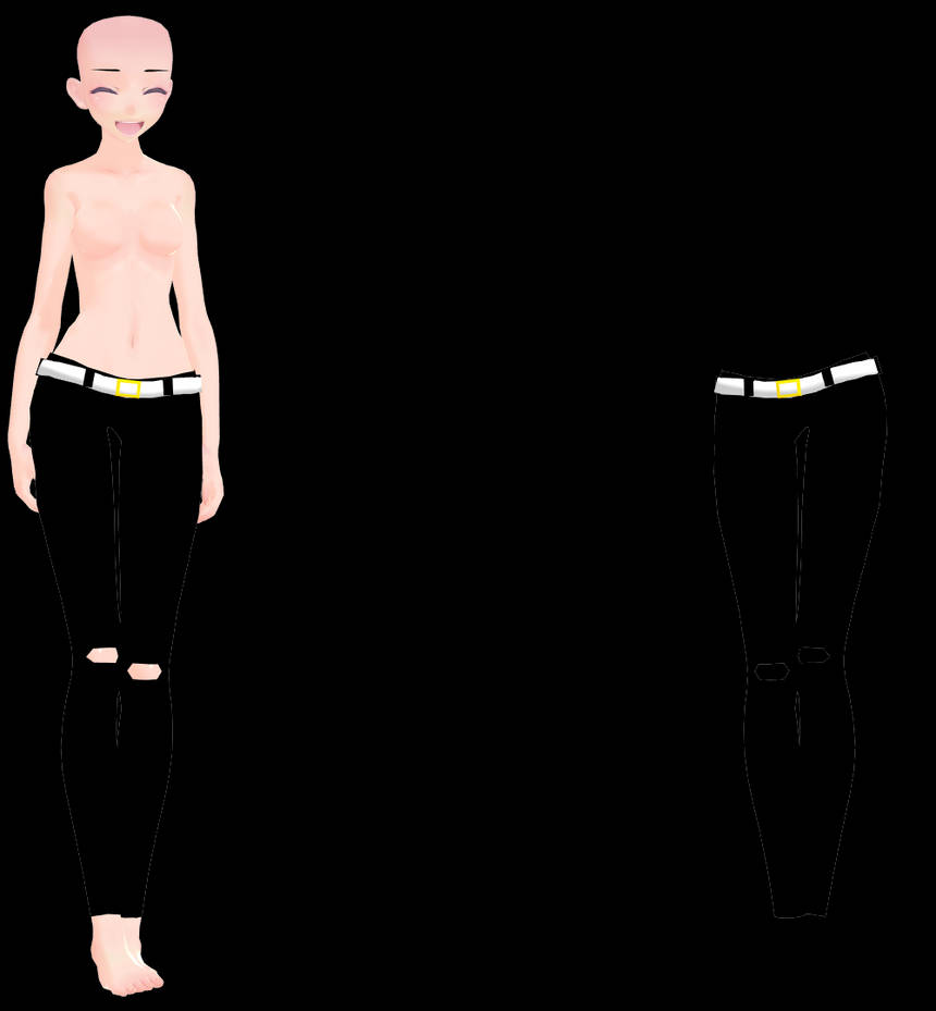 Mmd Ripped Jeans - MMD DOWNLOAD - TDA Ripped Jeans by Lennaiii on DeviantArt