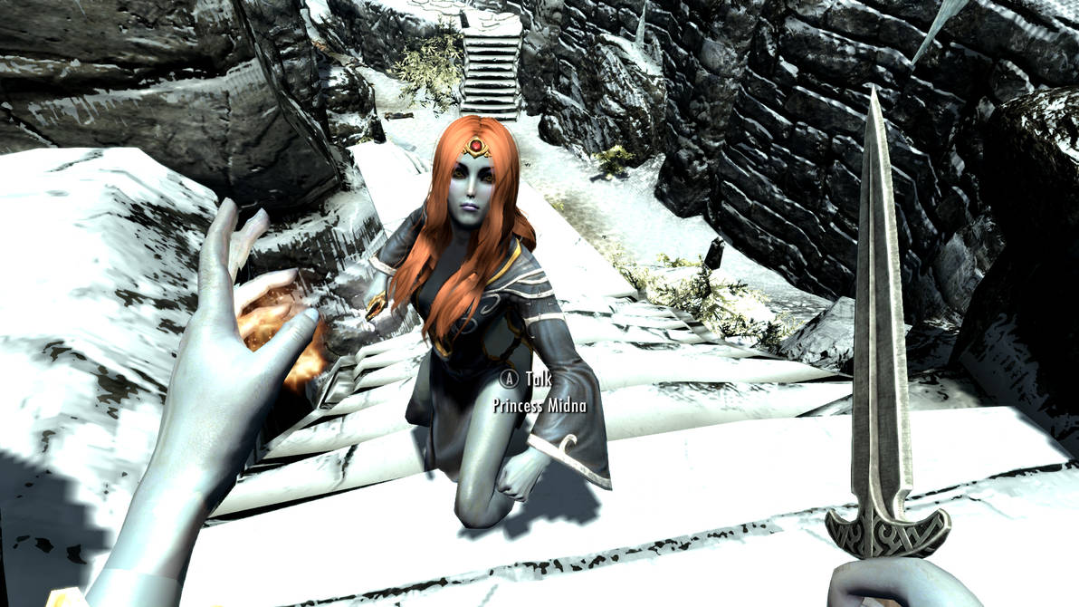 LOZ Midna True Form Skyrim Simdrew1993 by Simdrew1993 on DeviantArt