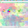 Google Chrome Paint Splatter Theme