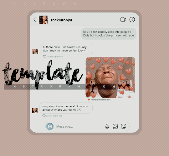 Instagram DM Template by lvcifcrsrcs on DeviantArt Instagram DM Template by lvcifcrsrcs on DeviantArt