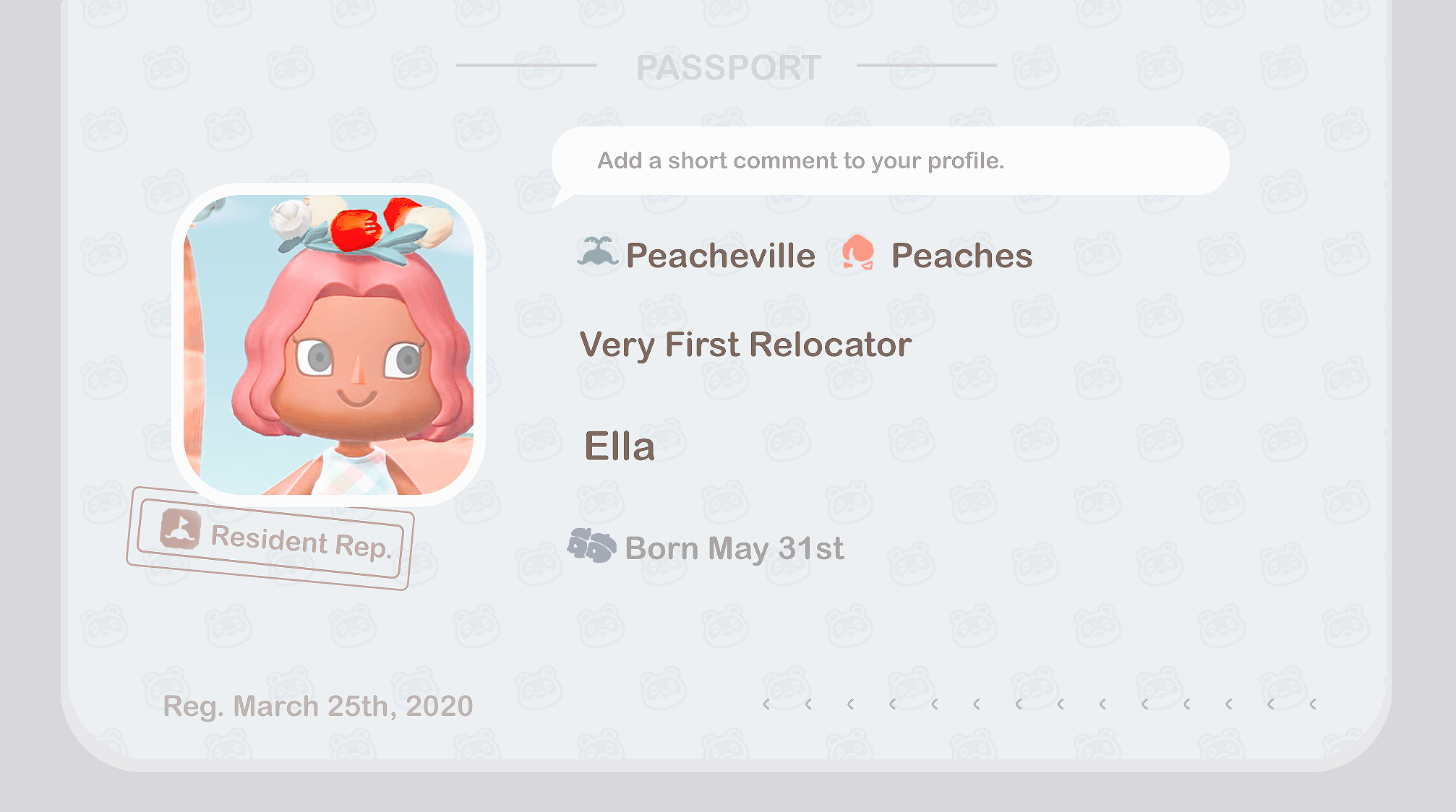animal crossing passport template by lvcifcrsrcs on DeviantArt