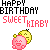 Happy Birthday Sweet Kirby