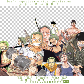 ONE PIECE  ZORO PNGS