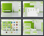 Gnome Shell ~ Panacea Green Suite 3.6