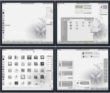 Gnome Shell ~ Panacea Mist Suite 3.6