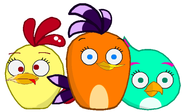 ABM: A Trio of Female Birds