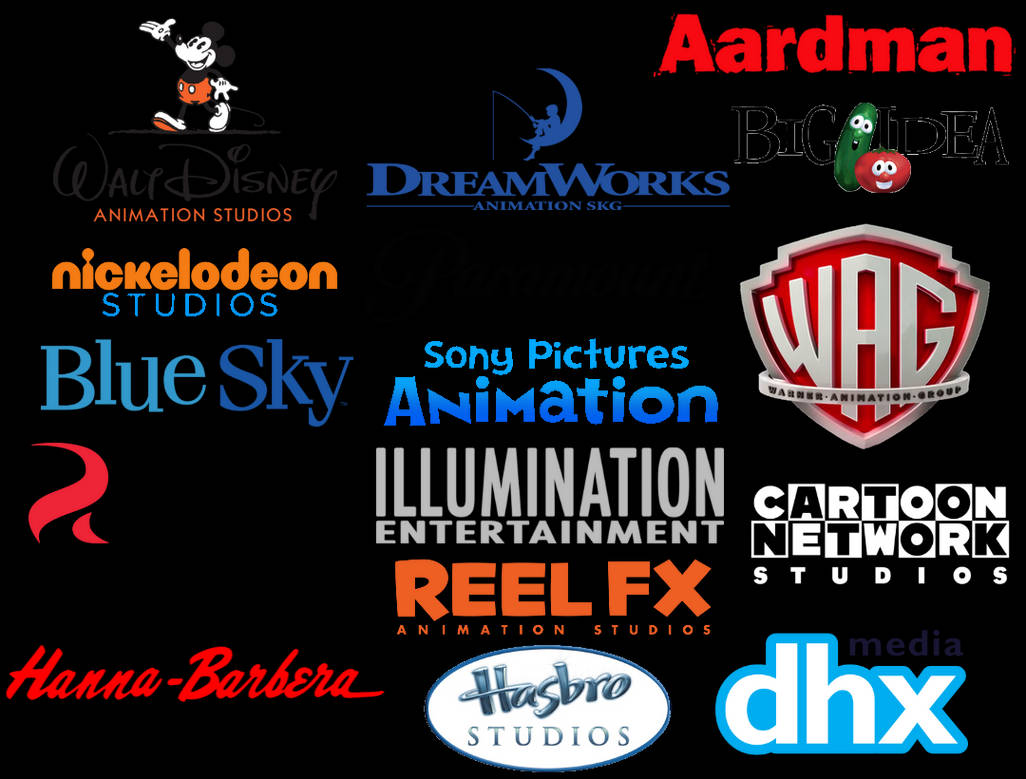 My Favorite Animation Studios By Jared33 On Deviantart