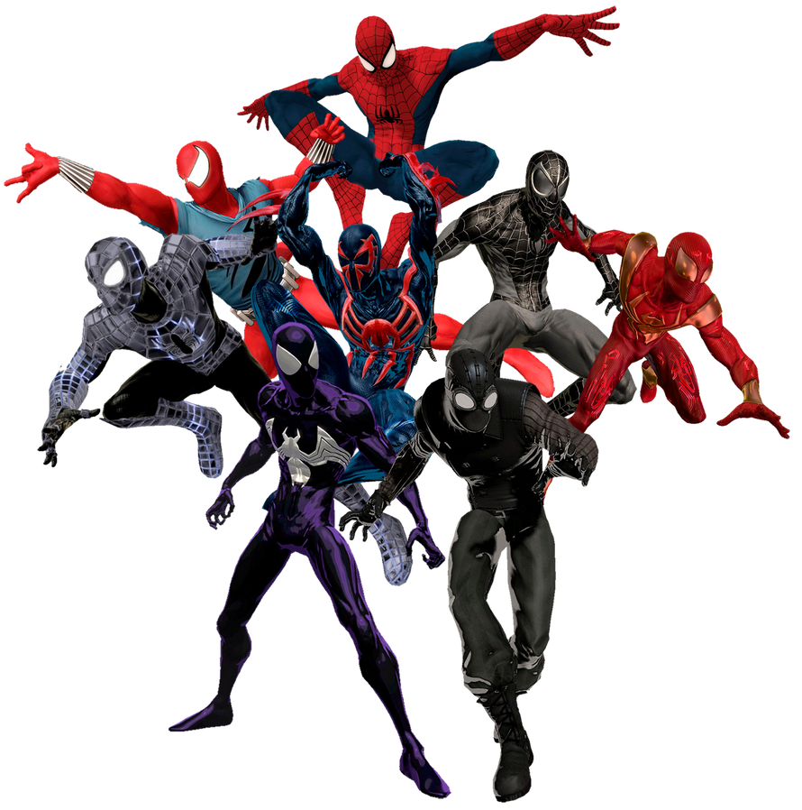 Spider-Man Shattered Dimensions 3D Models for XNA by DJ-Skaro on