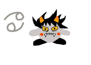 Karkat as Kirby