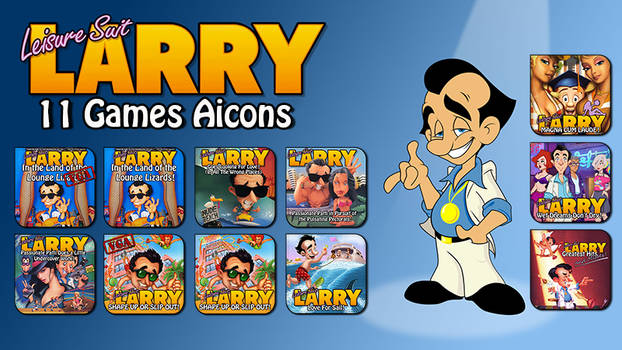 Leisure Suit Larry Games Aicons