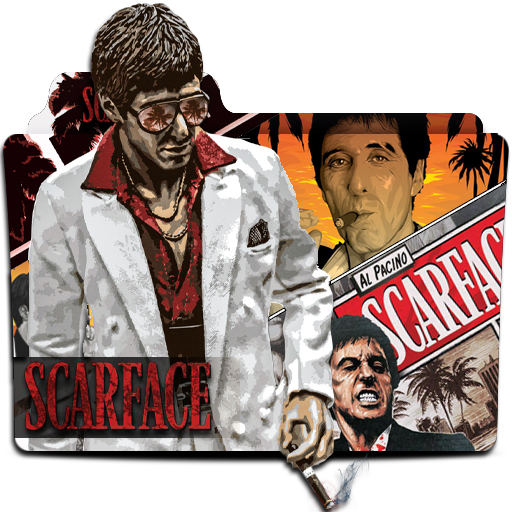 Scarface Icon Folder Scarface (1983) folder icon by post1987 on DeviantArt