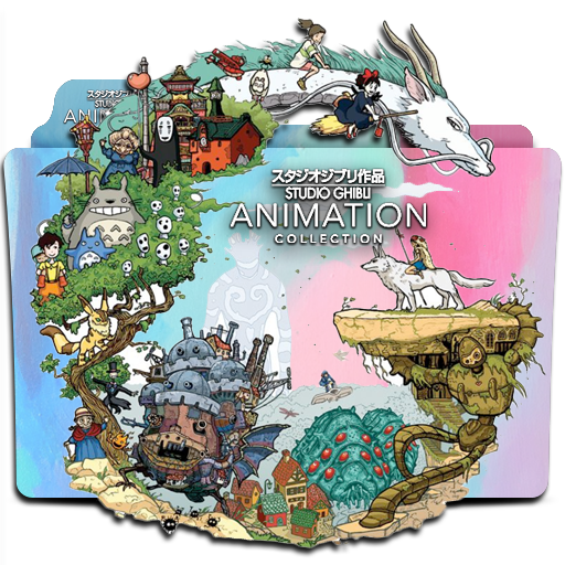 Studio Ghibli Collection folder icon by post1987 on DeviantArt