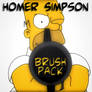 HomerSimpson_brushes set
