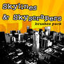 Skilines+Skyscrapes-brushesset