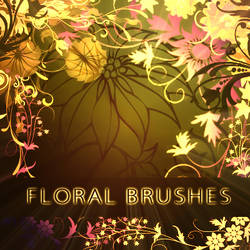 Floral Brushes - brushes set