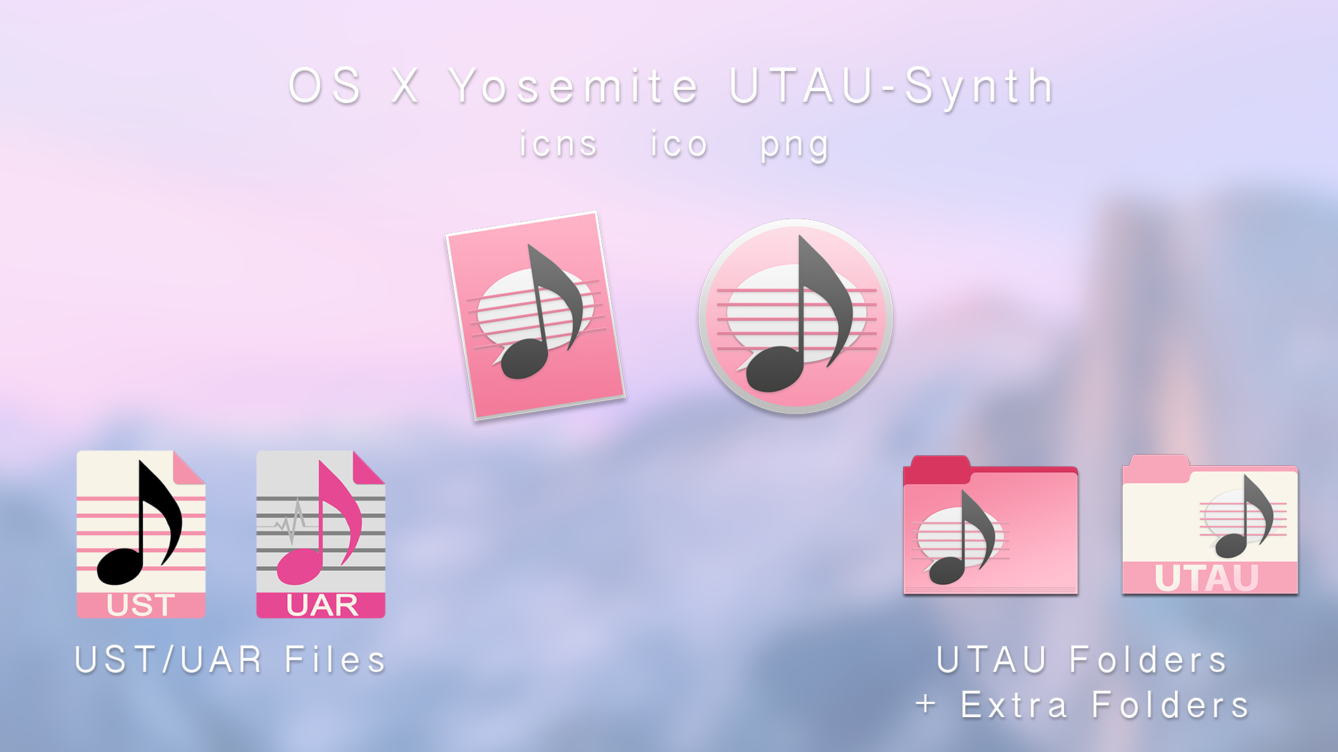 OS X Yosemite UTAU-Synth Icon