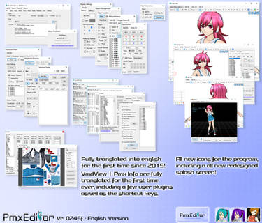 PmxEditor vr.0254f English Version - v2.0