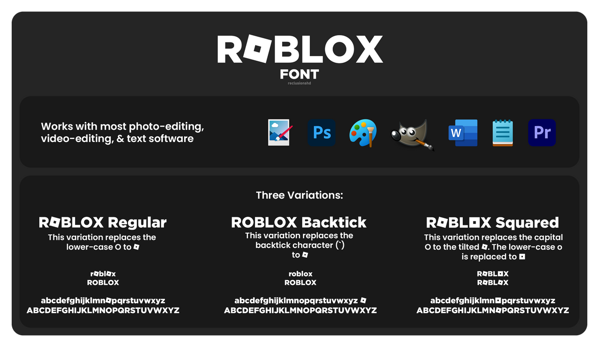 Roblox font 2023 discounted shop www gbu presnenskij ru