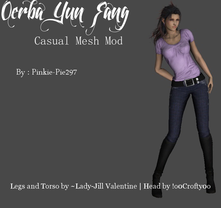 Oerba Yun Fang (Casual Mesh Mod) [DL]