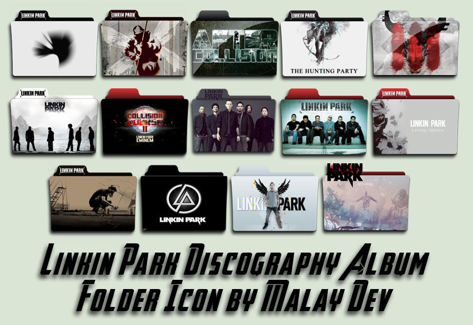 Linkin Park Discography Album Folder Icon by malaydeb on DeviantArt.