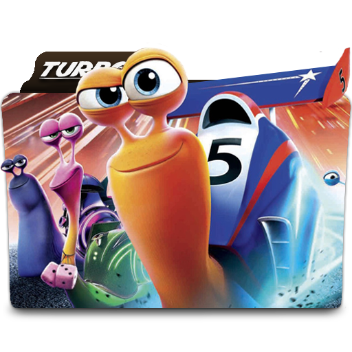 Turbo Movie Folder Icon