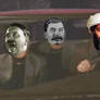 Hitler,Stalin and Osama dance