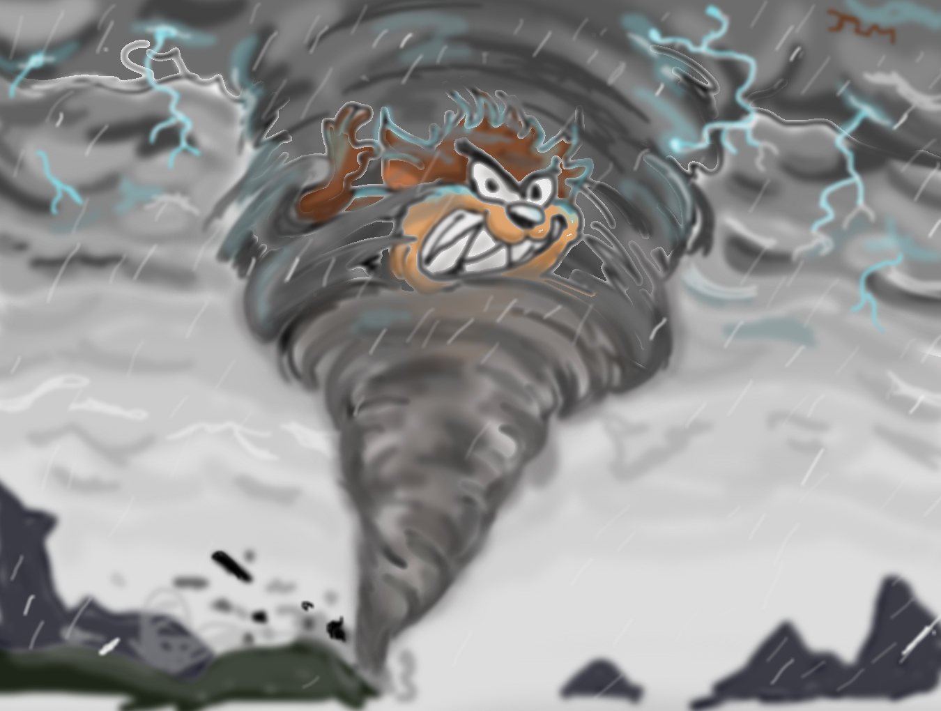 Торнадо рисунок