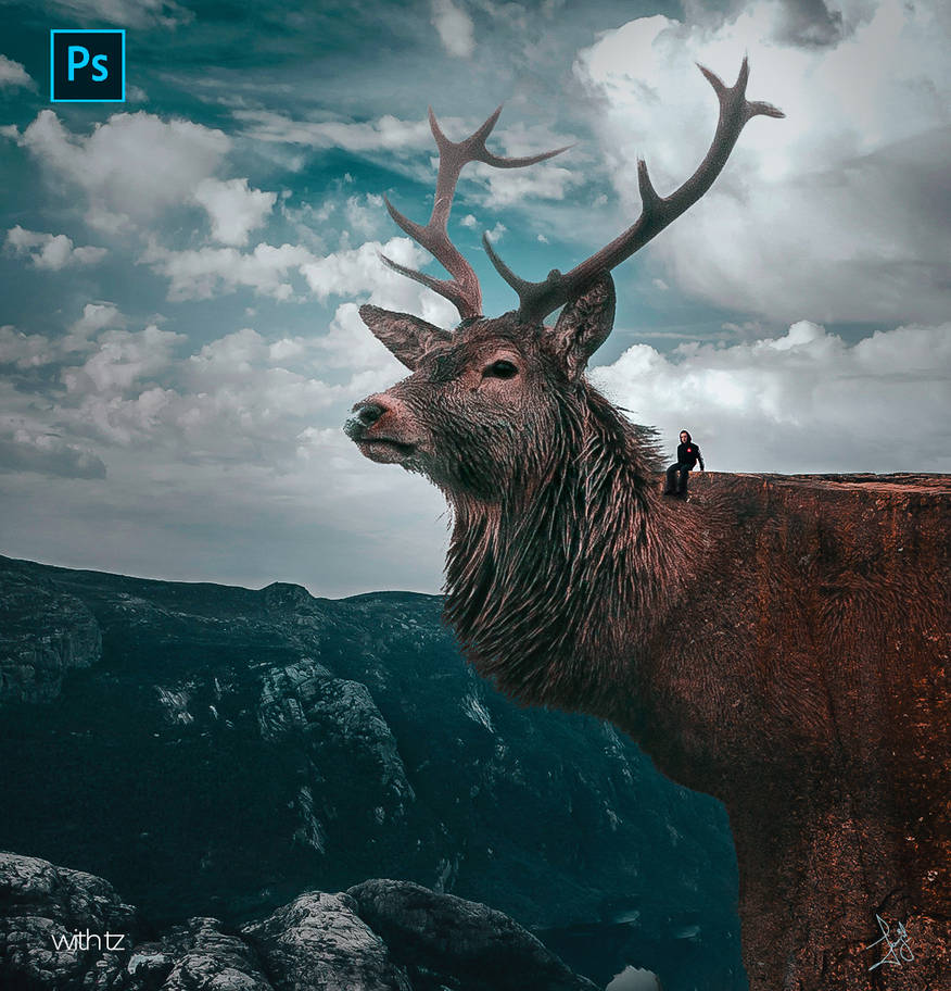 Deer Mountt-RA by artsnpaper on DeviantArt