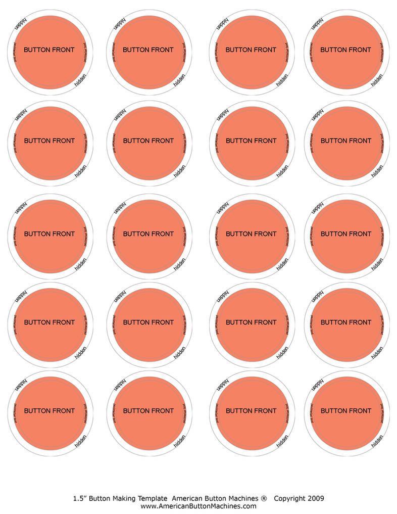 1 5in button template photoshop by