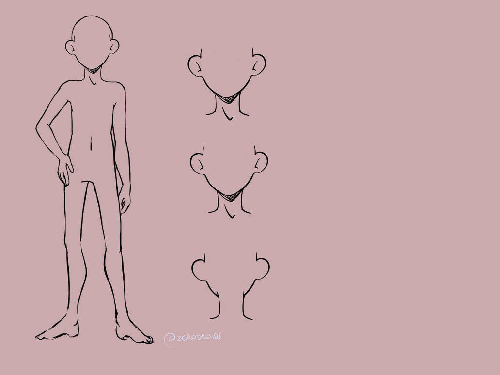 Character Reference Sheet Base By Zerodroids On Deviantart Besides there are virtual no good youtube vids which help you make a cool anime figure, so i am surprised you found one. character reference sheet base by