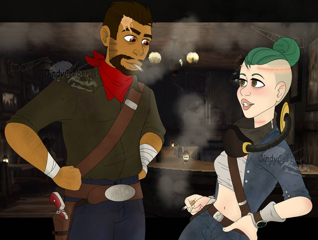 Smoke Break by CindyCerberus on DeviantArt