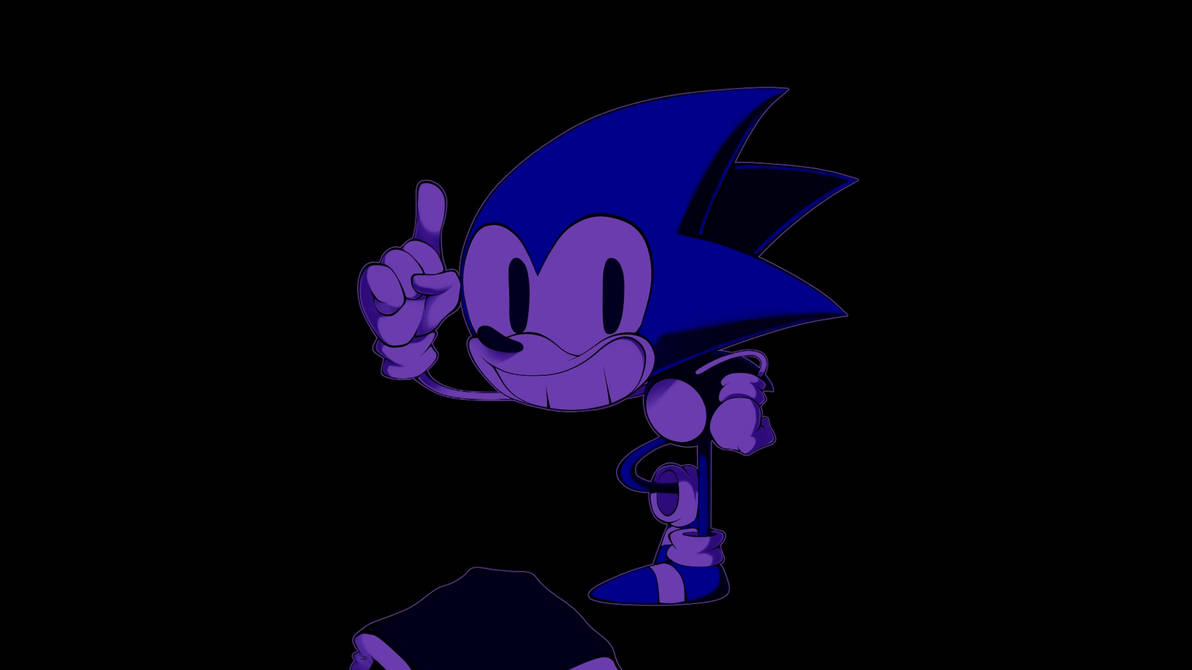 Majin sonic has a mask? but i animated 