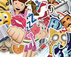 EMOJI STICKER PACK PNG