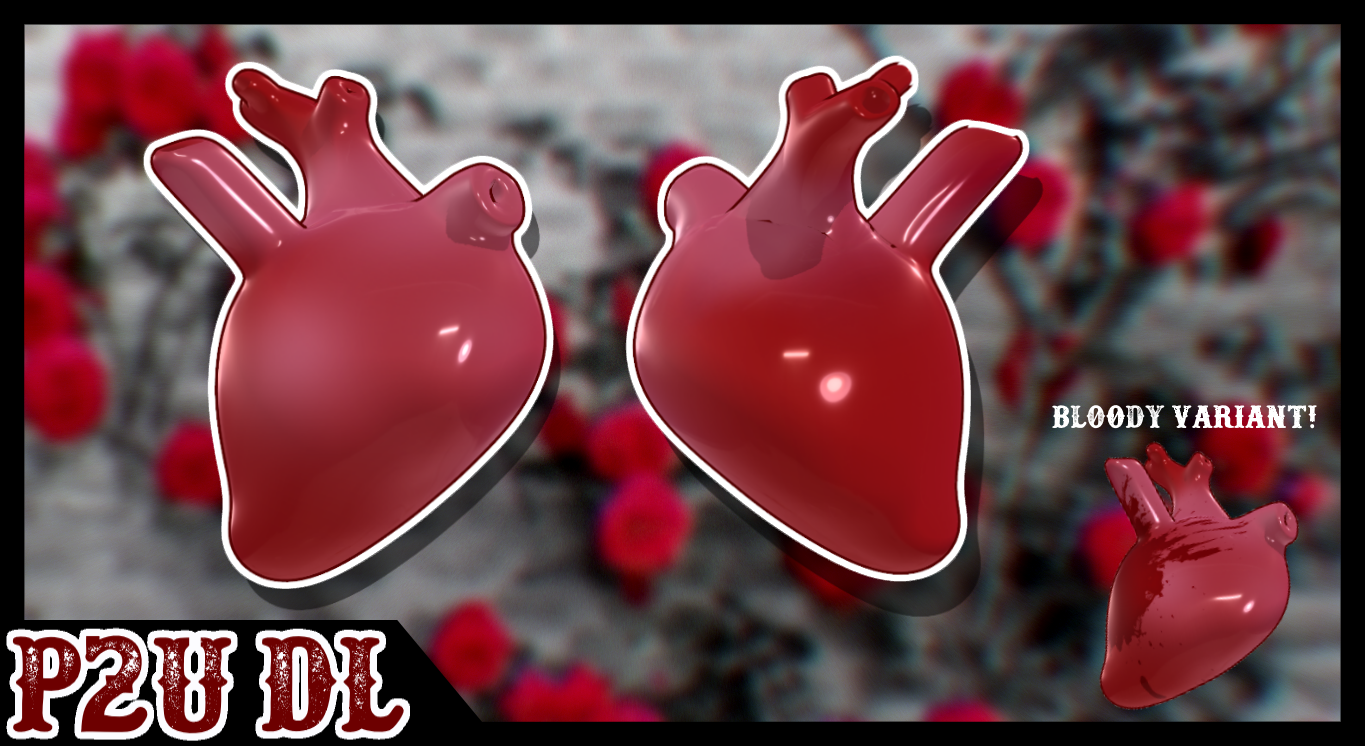 |MMD DL / P2U| Heart Prop by UniversalKun on DeviantArt