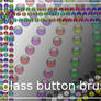 Glass button brushes