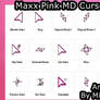 Maxx Pink Cursors / Cursores / Punteros