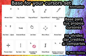 Plantilla Base para cursores + video y tips