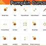 Pumpkin Cursors - Cursores de Calabazitas