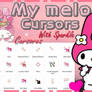 My melody cursors with sparkle cursores
